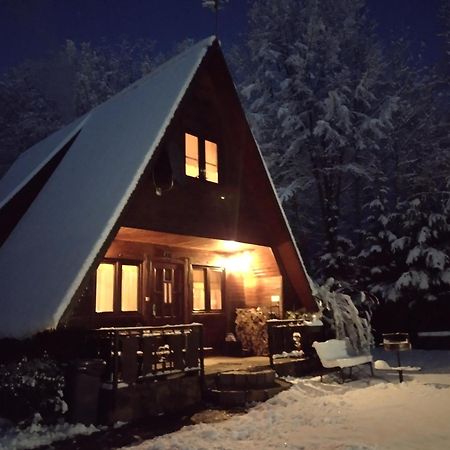 Domki Pod Skalka Baligród Exterior foto